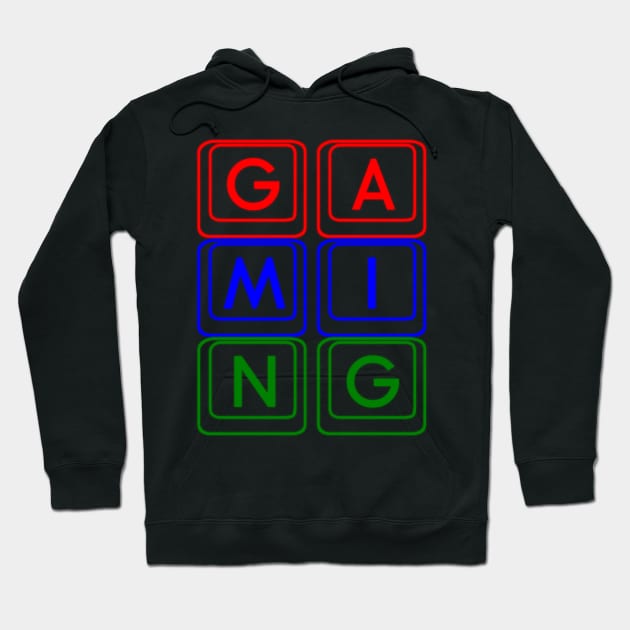 Gaming, RGB color design! Hoodie by VellArt